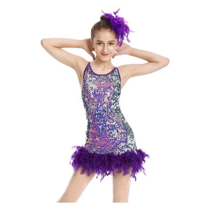 'Ultra Violet' Jazz & Tap Dance Costume