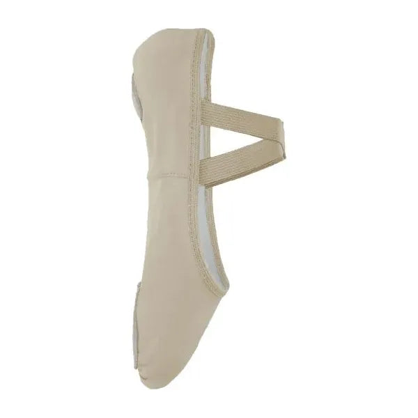 'Stella' Pink Canvas Split-Sole Ballet Shoe