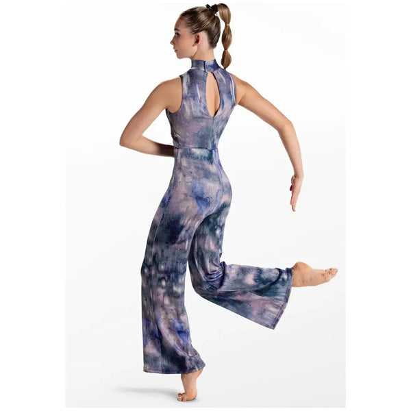 'Lost In Yesterday' Marble Jumpsuit Dance Costume