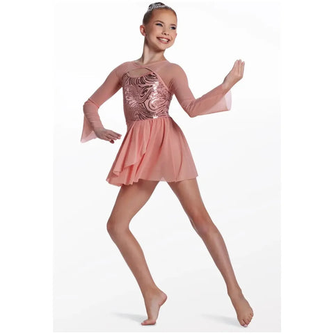 'Wondering' Sequin Swirl Lyrical Dance Costume