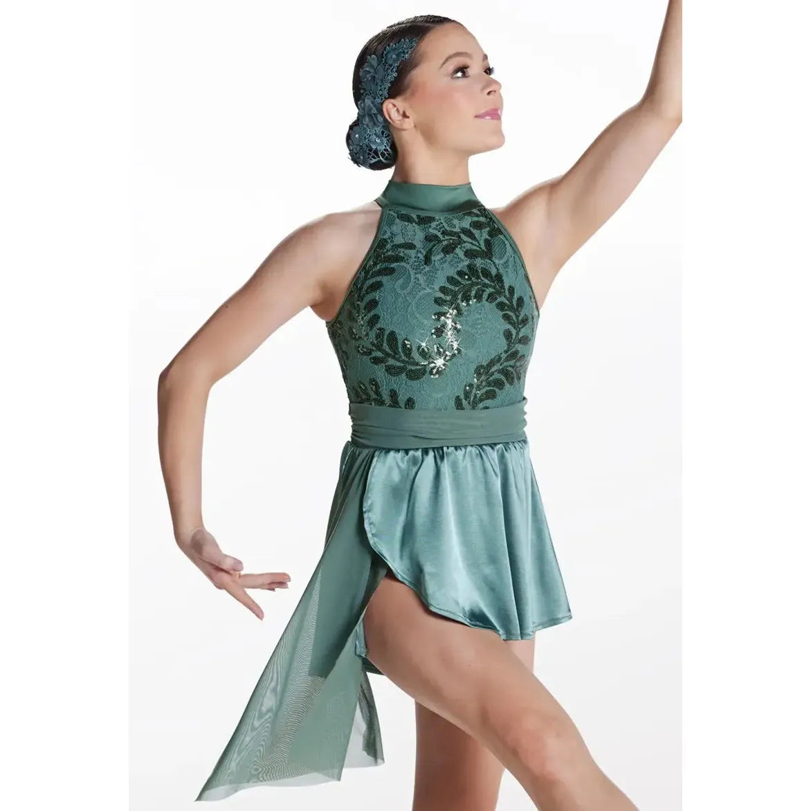 'Wild Horses' Sequin Filigree Lyrical Dance Dress