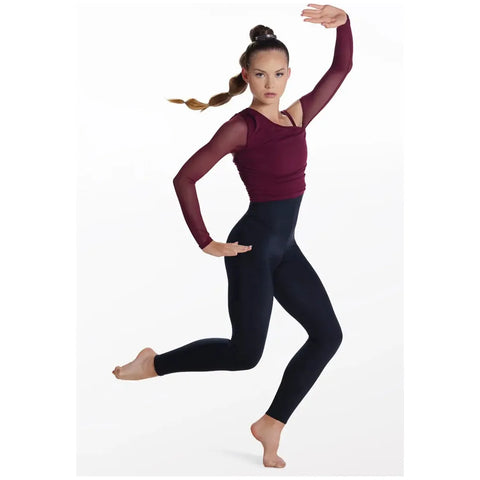 'Can't Catch Me Now' Ruched Strappy Unitard Acro Dance Costume