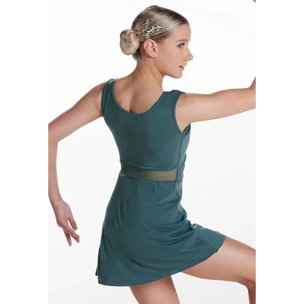 'Wrong Direction' Cutaway Ruched Dress Lyrical Dance Costume