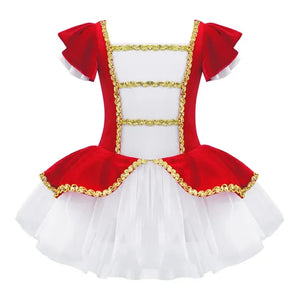 Red & Gold Regal Dance Tutu