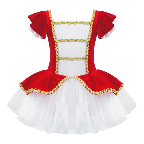 Red & Gold Regal Dance Tutu