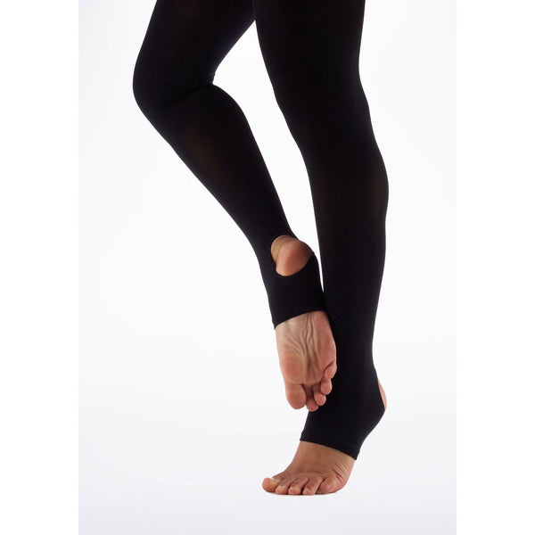 Boys Black Stirrup Dance Leggings