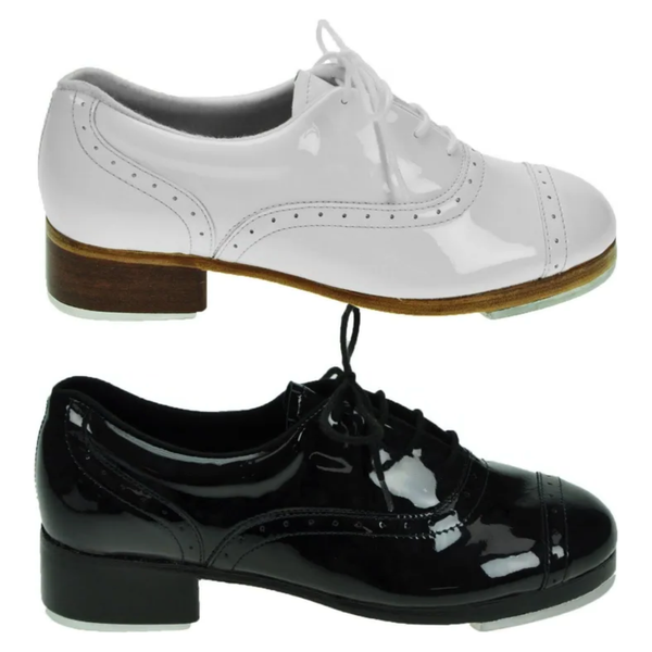 Ladies Jason Samuels Smith Patent Tap Shoes - Black or White