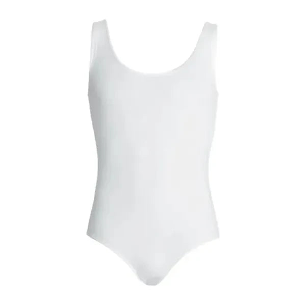 RAD Poly Cotton Lycra Boys/Mens Sleeveless Leotard - Black or White