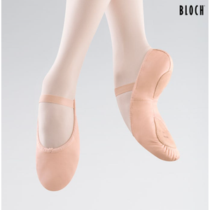 Girls 'Arise' Pink Split-Sole Ballet Shoes - narrow or standard width