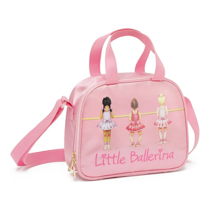 Little Ballerina Pink ZB002 Satin Shoulder Bag