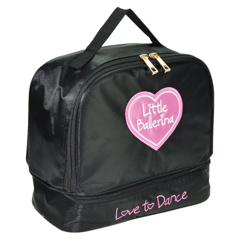 Little Ballerina TBG001 Black Satin Ballet Bag