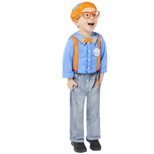 Mini Blippi Fancy Dress Costume