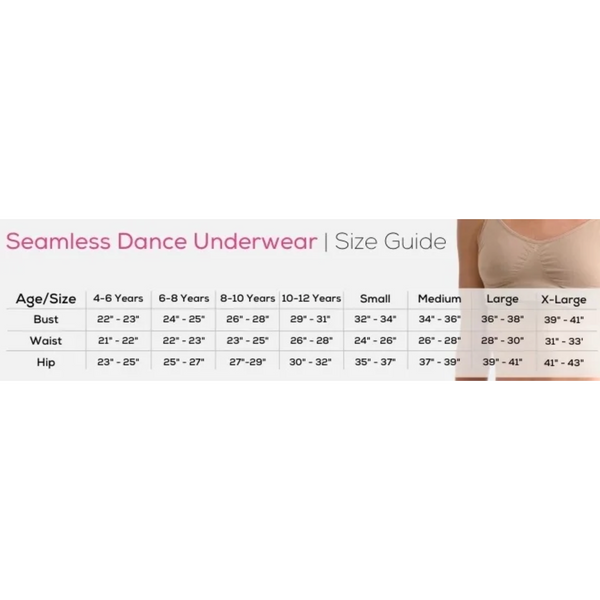 Seamless Clear Back Bra Top with Removable Padding | Dance Underwear