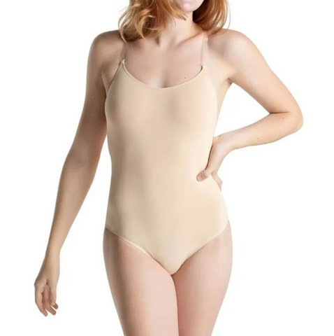 '3532' Nude Camisole Leotard with Transition Straps | Dance Underwear