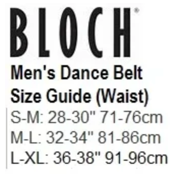 '3124' Men's Nude Dance Support Belt | Men's Dance Underwear