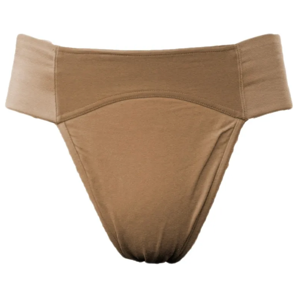 'CN5930' Mens Nude Quilted Panel Dance Belt Support | Mens Dance Underwear