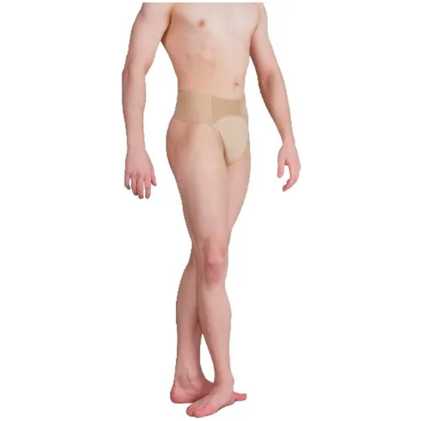 Mens Nude Quilted Dance Support Belt Support | Mens Dance Underwear