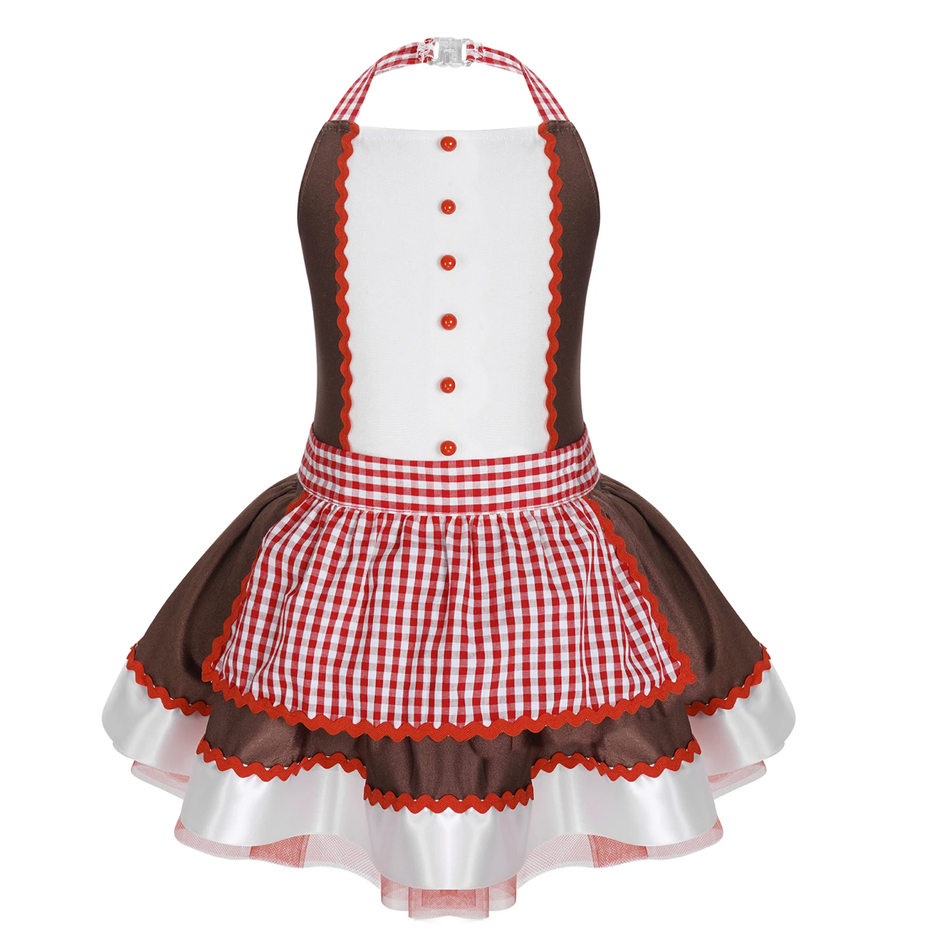 HIRE - Gingerbread Man Tutu Skirted Leotards (ref GB2005)