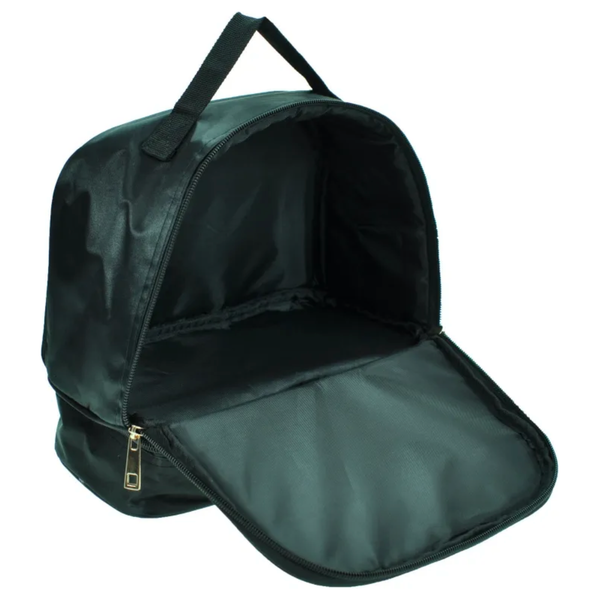 Black Satin Ballet Bag