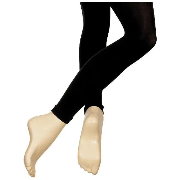 Medias sin pies intermedias Silky Dance - Negro