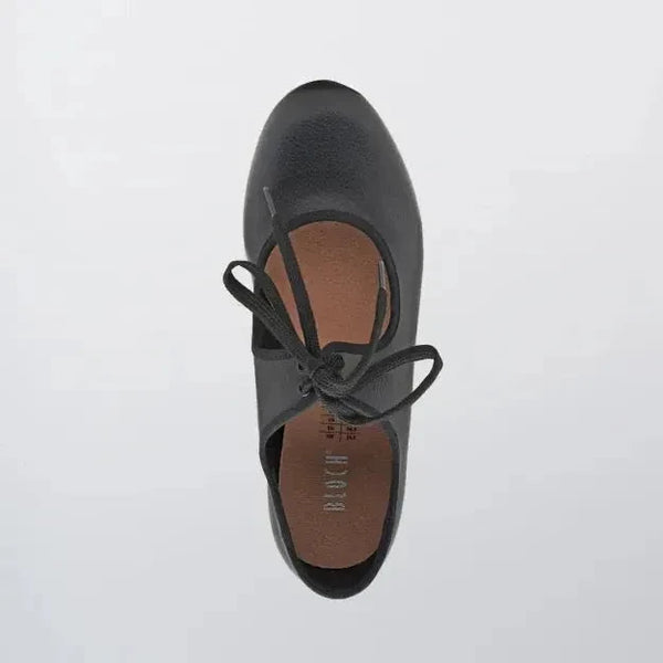 'Shuffle' Black Tap Shoes - Medium or Wide Fitting