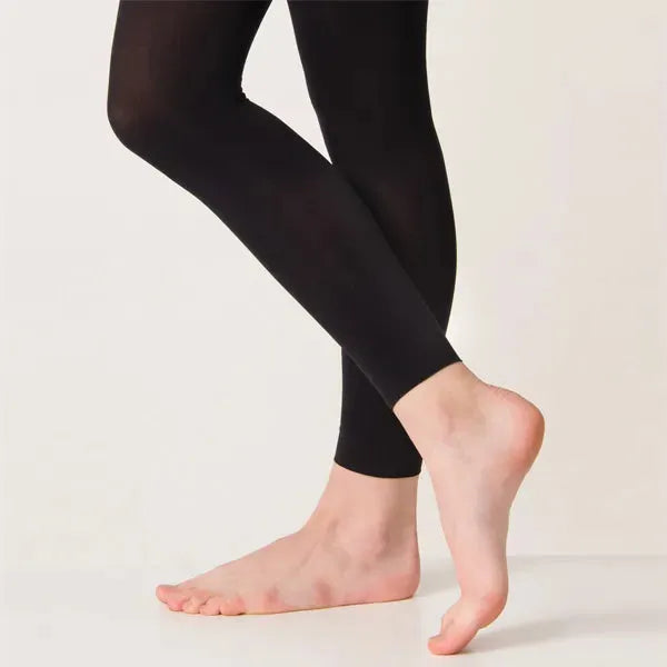 Medias sin pies intermedias Silky Dance - Negro