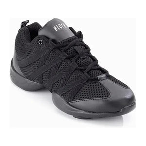 Black Criss Cross Mesh Dance Trainers/Sneakers