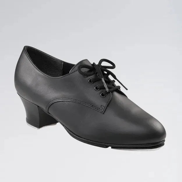 West End 2 Black Cuban Heel Oxford Tap Shoes