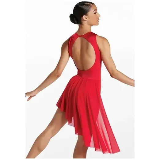 Balera Shiny Open Back Lyrical Dance Dress