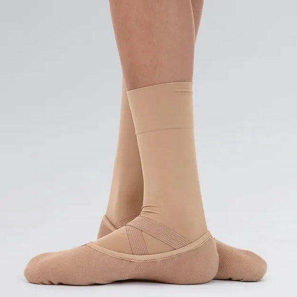 Canvas Split Sole Ballet Shoes - various skin tones