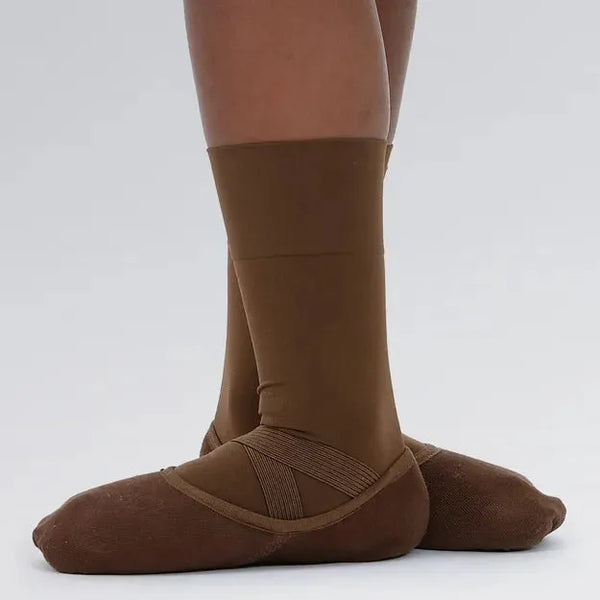 Canvas Split Sole Ballet Shoes - various skin tones