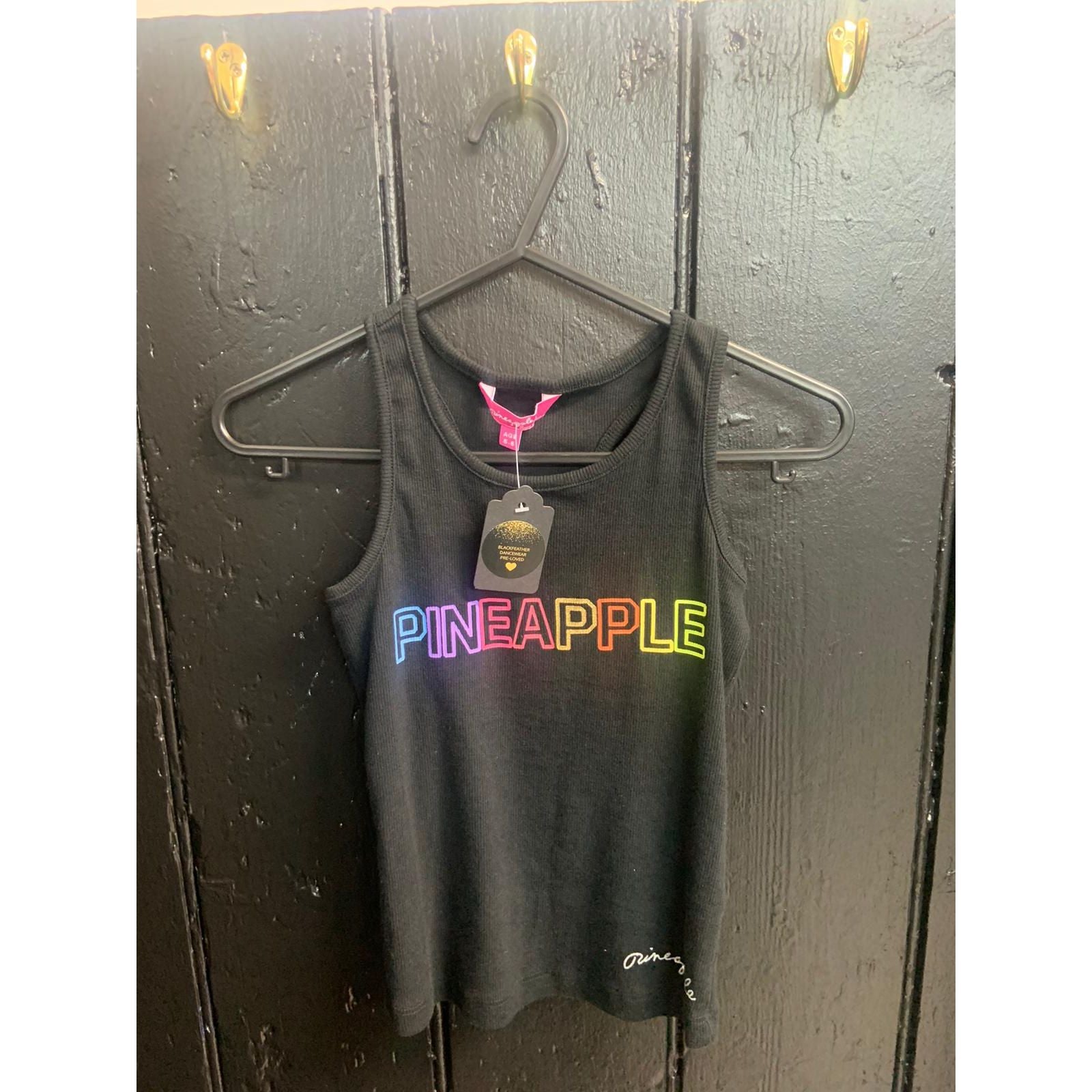 PRE-LOVED Rainbow Pineapple Vest - age 5-6