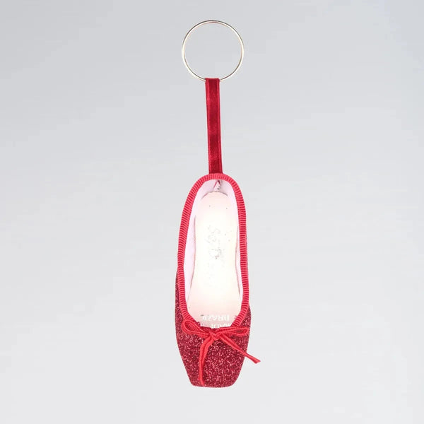 So Danca Mini Glitter Pointe Shoe Keyring